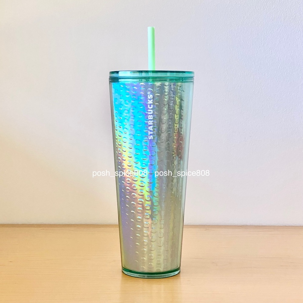 STARBUCKS Holographic Bubble Wrap Tumbler